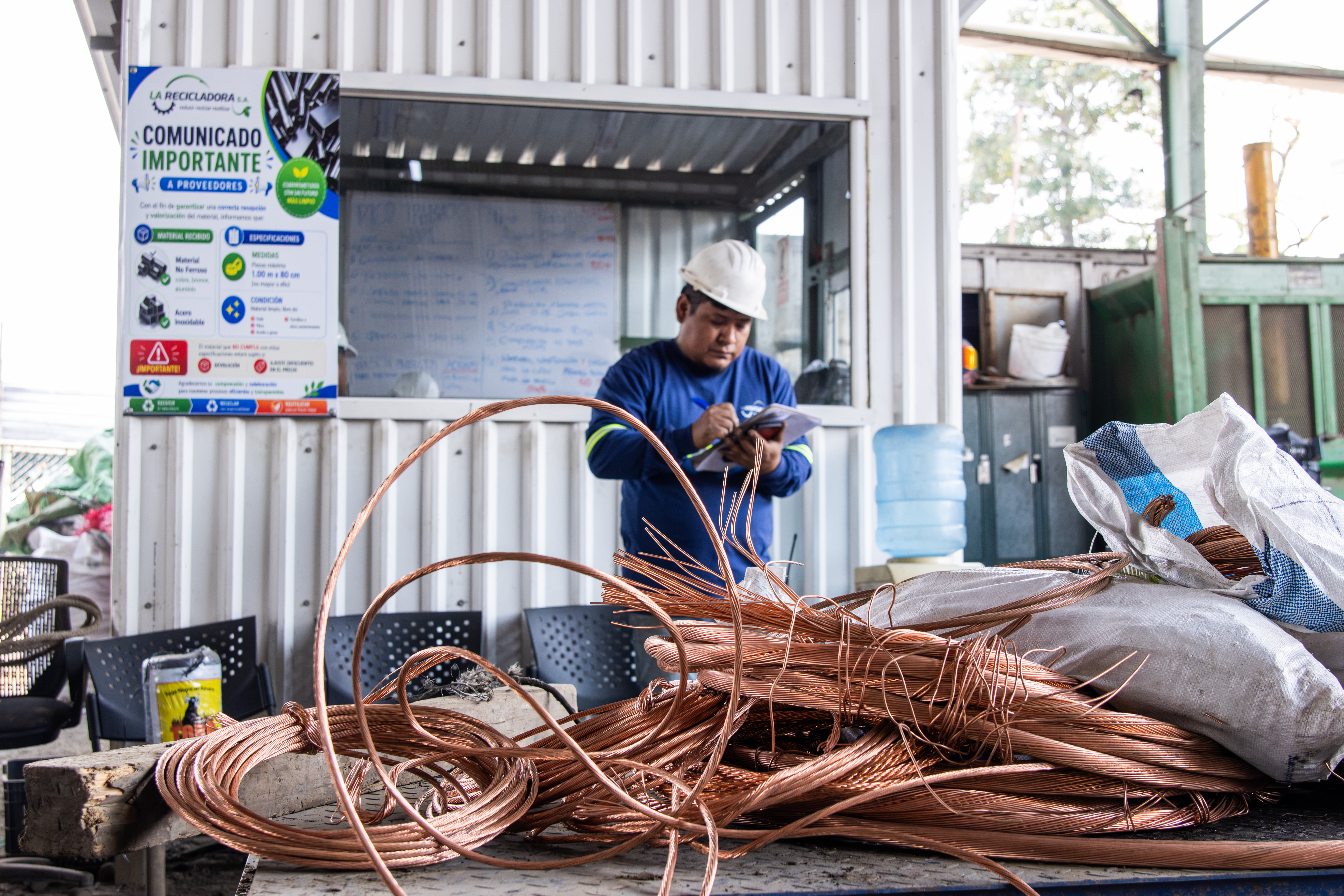 Compra de chatarra no ferrosa